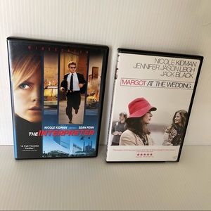 Interpreter & Margot At The Wedding DVD’s